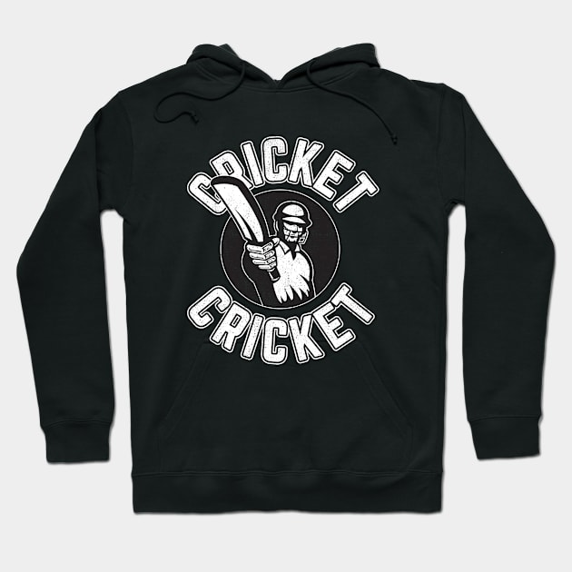 Vintage Cricket Hoodie by FullOnNostalgia